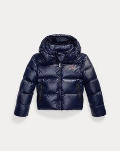 A water-repellent shell and warm down fill ensure this jacket can stand up to inclement climes. Puffy Jacket, Ralph Lauren Outfits, Mode Inspo, Mode Vintage