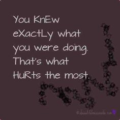 What Hurts The Most, The Words