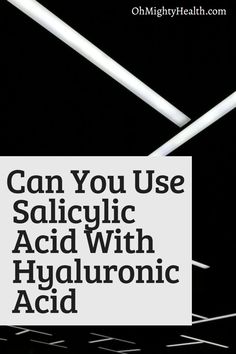 If you’ve been on the hunt for the perfect skincare routine for healthy skin, you’ve likely come across two heavy hitters: hyaluronic acid and salicylic acid. These two popular ingredients can do wonders for your skin, but can you use them together? You bet! This article is all about these skincare wonders and how to combine them for healthy, radiant skin. Perfect Skincare Routine, For Healthy Skin, Hyaluronic Acid Serum, Unclog Pores, Skincare Ingredients, Glycolic Acid, Skin Concern, Aging Skin Care, Salicylic Acid