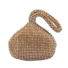 SPECIFICATIONSPackage Includes: 1 x Women ClutchOrigin: CN(Origin)Model Number: Ladies Bucket BagMain Material: polyesterKeyword 3: Women ClutchKeyword 2: Ladies BagKeyword 1: HandbagGender: WOMEN Features: 1.Rhinestone bucket dinner bag.2.Large capacity: Bucket-shaped design, stylish and simple, large capacity.3.Material: polyester fabric, durable, rhinestone design, fashionable and beautiful.4.Applicable occasions: you can carry this bag when you go out on a date or at a party.Item type: Ladie Prom Purse, Crystal Handbag, Bucket Tote Bag, Clutch Bag Wedding, Rhinestone Clutch, Gold Clutch, Wedding Purse, Wedding Clutch, Party Purse