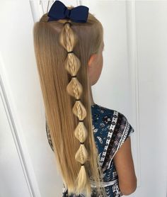 Kindergarten School Pictures Hair, Simple Hairstyles For School Kids, Hairstyles For Kindergarteners, Daughter Hairstyles, Hairstyle Girl, Cute Toddler Hairstyles, Girl Hairdos