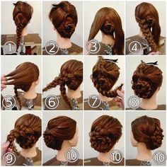 Style Pinterest, Trendy Hairstyle, Bun Hairstyle, Pinterest Hair, Hair Color For Women, Hair Do, Hair Stuff, Vintage Hairstyles