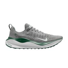 Elevate your runs with the Nike ReactX Infinity Run 4 'Cool Grey Gorge Green'. Experience unparalleled comfort with soft React foam that absorbs impact, while the Flyknit upper provides a breathable, secure fit. Its rocker-shaped sole propels you forward smoothly, while reflective details enhance visibility in low-light conditions. Whether you're a seasoned runner or just starting out, these shoes offer an exceptional running experience. Step into the ReactX Infinity Run 4 today and push your limits in style and comfort.Product Information:

Please carefully choosing the size number according the size chart.
The product need 1-2 business days to check the quality before shipping.

⇒ BROWSE MORE: Sneakers For Sale
 
Follow Us: Pinterest, Twitter, Youtube, Medium, Instagram Nike Dunk Low, Black Metallic, Nike Dunks, Sneakers For Sale, Rocker, Green And Grey, Running, Nike, Sneakers