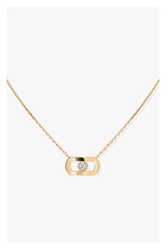 Messika Paris Jewelry - So Move Pendant in Yellow Gold Paris Jewelry, Watch Winders, Exclusive Gift, Pre Owned Rolex, Sport Watches, Gemstone Colors, Watch Strap, Ring Necklace, Accessories Watches