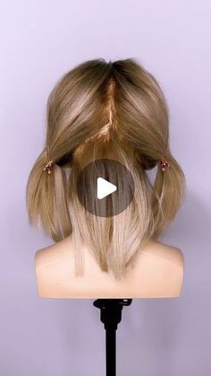 Joseph I'Anson on Instagram: "💍How to💍 SHORT HAIR HACK! To all my shorter haired people out there, I am always looking at ways to get your hair up especially this festive season. Here is a fabulous way to create a beautiful elegant hair up! 🤍 Using the ghd platinum+ @ghdhairpro L’IMAGE Mannequin - “Louisa” from @equip_the_creative use code Joseph10 at the checkout to get 10% off your order. 🤍 #hairvideos #hairvideo #hairtutorial #hairtutorials #updo #updos #updotutorial #hairup #hairups #hairupdo #hairgoals #hairfashion #halfuphalfdown #hughbun #halfuphalfdownhairstyle #bridalhair #girlsaloud #bridalhairstyle #bridalhairstyles #hairreel #reel #reels #réel #reelitin #artist #artistic #arttutorial #art #hairart #hairartist @behindthechair_com @markleesonsalons @limage_gmbh @hairtut Hair Updo Short Hair Simple, Updo Tutorial For Short Hair, Easy Elegant Updo For Short Hair, Short Bridal Updo Hairstyles, Hair Up Do For Short Hair, Clip Updo Short Hair, Easy Hairups Simple, Cool Hairdos For Short Hair, How To Clip Short Hair Up