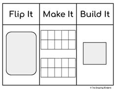 the flip it make it build it game is shown with squares and rectangles