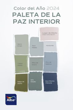 an advertisement for the new paint color scheme, which is available in several different colors