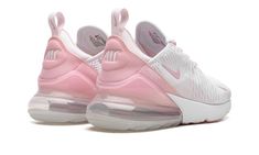 AIR MAX 270 WMNS FJ4575 100 Pink 270 Nike, Pink Air Maxes, Cute Running Shoes Nike, Nike Walking Shoes Women, Cute Gym Shoes, Pink Air Max 270, Pink Shoes Nike, Nike Shoes Air Max 270, 270 Air Max Shoes