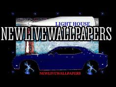 a blue car sitting in front of a sign that says, light house nevada papers