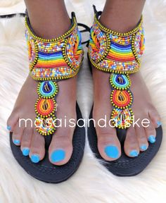 100% handmade using leather and fine beads. Masai beaded sandals are made using the pure original leather and quality African beads.They are inspired by the Masai community They are perfect for any occasion. True to size. We ship worldwide. Feel free to send me a convo for any clarifications Beaded Ankle Strap Sandals For Summer, Summer Beaded Ankle Strap Sandals, Bohemian Adjustable Embellished Sandals, Handmade Closed Toe Party Sandals, Adjustable Closed Toe T-strap Sandals For Festival, Bohemian Embellished Adjustable Sandals, Summer Festival Embellished Sandals, Bohemian Handmade T-strap Sandals With Round Toe, Handmade Bohemian T-strap Sandals With Round Toe