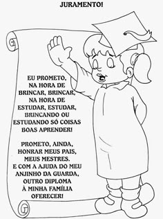 a cartoon character with spanish writing on the front and back cover, in black and white