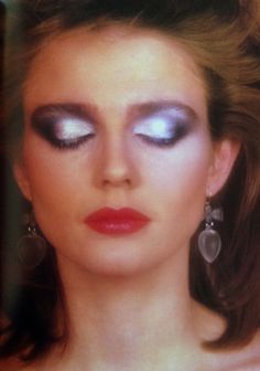 1980’s Makeup, 1980 Makeup, Makeup 80s, 1980s Makeup And Hair, 80s Makeup Looks, 80’s Makeup, 1980s Makeup, Disco Makeup, Looks Hippie