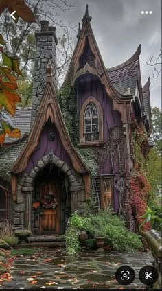 Witch Cottage Aesthetic Interior, Witch House Exterior, Witch Cottage Interior, Magical Buildings, Witch Houses