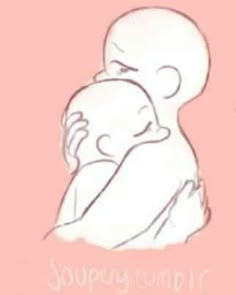 a drawing of a person holding a baby in their arms with the caption saying, i'm sorry coming home