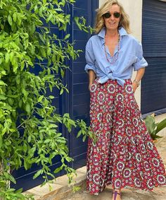 Long Skirt Outfits, Maxi Skirt Outfits, Over 50 Womens Fashion, Boho Look, Couture Fashion, Look Fashion, Long Skirt, Spring Summer Fashion