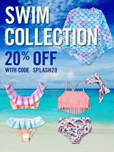 All SWIM Collection on sale now! 20% off all Swim with code SPLASH20. Check out our new arrivals from Premium Brand, STELLA COVE! Gorgeous swimwear for your little girl. Shop for baby, toddler, little girl and pre-teen. We have limited stock in these beautiful pieces-get yours today! Girls Swim, Premium Brand, Premium Brands, Limited Stock, Womens Swimwear, Baby Toddler, New Arrivals, On Sale, Swimming