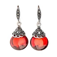 Garnet Earrings of Tenderness Red Spiritual Jewelry, Red Spiritual Dangle Earrings, Red Garnet Crystal, Garnet Crystal, Powerful Energy, Improve Sleep Quality, Garnet Earrings, Garnet Stone, Earrings Red