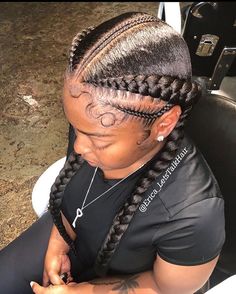 2 Braids Hairstyles, Two Braid Hairstyles, Feed In Braids Hairstyles, Braided Cornrow Hairstyles, Braids Hairstyles Pictures, Feed In Braid, Two Braids, Girls Hairstyles Braids, Girls Braids