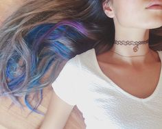 there's glimpses of heaven in everything | via Tumblr on We Heart It Hair Plaits, Estilo Hipster, Boring Hair, Hair Color Purple, Colorful Hair, Scene Hair, Pastel Hair