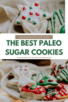 the best paleo sugar cookies