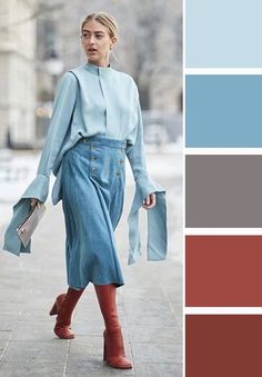 Color Combos Outfit, Color Combinations For Clothes, Orange Outfit, Zara Outfit, Pullover Outfit, Dare To Be Different, Easy Trendy Outfits, Modest Fashion Outfits, Fashion Pieces