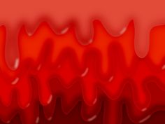 an abstract red and white background with wavy lines on the bottom right hand corner, as well as flowing liquid in the middle