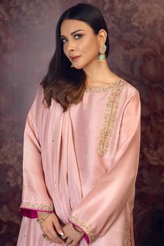 Nazm (Three Piece)-Restocked – Zaaviay Global Shadi Outfits, Asian Wedding Dress Pakistani, Pakistani Wedding Outfits, Pakistani Fashion Party Wear, Silk Bottoms, Embroidery Suits Design, Fancy Dress Design, Boutique Dress, Eid Collection