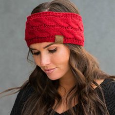 Stay warm and stylish with CC Brand Cable-Knit Lined Head Wrap! Trending and popular, these head wraps are perfect for cold days and won't mess up your hair. Versatile and available in hot colors, they make a great gift. Made with authentic CC branding and quality, featuring a cable knit pattern and comfy warm lining. One size fits most, with options for kids and adults. Made with 100% sup material. PRODUCT FEATURES: Authentic C.C ® Branding & Quality Great for Gifts Cable Knit Pattern Comfy War Hot Colors, Baby Boy Toys, Head Wraps For Women, Women Hair Accessories, Lace Splicing, Sequin Shorts, Cable Knit Cardigan, Floral Jumpsuit, Boutique Brands