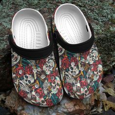 Get your product: Skull Personalized Clog Custom Crocs Comfortablefashion Style Comfortable For Women Men Kid Print 3D Tequila Skull
1. PRODUCT INFORMATION:

Incredibly light and fun to wear.
Water-friendly and buoyant; weighs only ounces.
Ventilation ports add breathability and help shed water and debris.
Easy to clean and quick to dry.
Upper: Croslite.
Lining: Croslite.
Sole: Croslite.
2. SIZE CHART:
3. RETURN:
We will gladly issue you a replacement item or issue a refund back to your original Nurse Crocs, Nursing Crocs, Skull Easy, Sugar Skull Crocs, Cheap Casual T-shirt With Skull Print, Style Clogs, Crocs Outfit, Custom Crocs, Mexican Sugar Skull