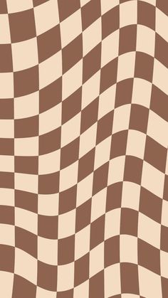 a brown and white checkerboard pattern is shown in this image, it appears to be an optical illusion