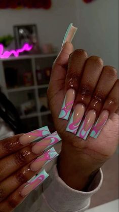 Her Nails, Classy Acrylic Nails, Short Square Acrylic Nails