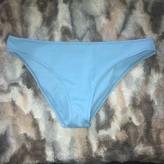 Nwot Blue Bikini Bottom. Never Been Worn. Fits Like Medium/Large Light Blue Swimming Briefs, Stretch Blue Beachy Bottoms, Light Blue Stretch Bottoms For Poolside, Light Blue Stretchy Swimwear For Beach Party, Light Blue Brief Beach Bottoms, Light Blue Stretch Bottoms For Beach Season, Veronica Lodge Outfits, Veronica Lodge, Womens Swim