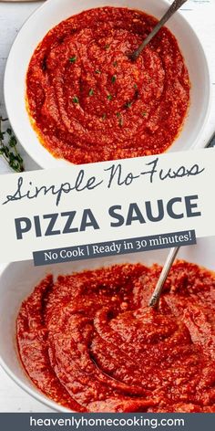 Add a deliciously sweet twist to your homemade pizza with this unique tomato pizza sauce! Perfect for dessert-style pies or as a fresh take on classic flavors, this is the best pizza sauce recipe for anyone looking to try something new. Save this sauce recipe for the best homemade pizza with a hint of sweetness everyone will love! Pizza Sauce Recipe With Tomato Sauce, Quick Pizza Sauce Recipe, Tomato Sauce Pizza Sauce, Pizza Sauce Tomato Paste, Neopolitan Pizza Topping, How To Make Pizza Sauce Homemade, Simple Pizza Sauce, Dominos Pizza Sauce, Homemade Pizza Sauce Easy