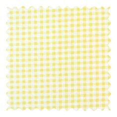 a yellow and white checkered fabric