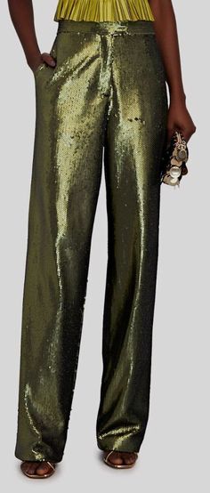 $398 Ronny Kobo Women's Green Sequined Straight-Leg Pants Size L Description 100% polyester 100% polyester Concealed zip fly, hook and snap closures Dry clean Imported About Us We sell only 100% authentic clothing from new with tags to gently used. We have a 100% authentic or money back guarantee on every item we sell. Items are listed daily so make sure to put us on your favorite! . We have been in business for over 10 years selling tens of thousands of designer items. We strive to meet your designer needs at a quality price! Payment Shipping Returns Payment accepted via paypal, credit/debit card. Shipping is usually within 24 hours of purchase (M-F). Super fast service. Tracked delivery. 100% satisfaction guaranteed. Please review our eBay return policy for more details. Ronny Kobo, Designer Items, Sell Items, Debit Card, Straight Leg Pants, Leg Pants, Wide Leg Pants, Straight Leg, Wide Leg