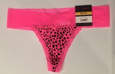 Hot Pink & Black Animal Print Micro Thong Panty Choose Size Mesh Waist Lace Trim Sinful Clothing, Pink Lingerie, Va Va Voom, Y2k Clothes, Black Animals, Lingerie Outfits, Lace Thong, Nicki Minaj, Pink Black