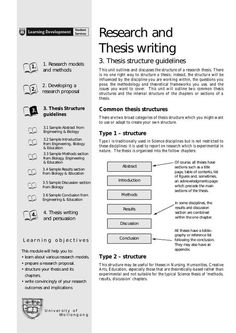 a page from the research and writing manual