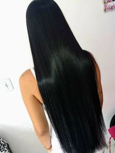 Straight Hairstyles Medium, Black Ponytail Hairstyles, Hair Color Pastel