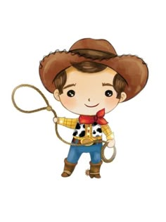 a little boy wearing a cowboy hat and holding a lasso