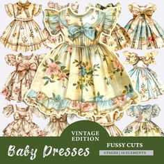 vintage baby dress patterns for girls and boys