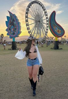 #cowboy #cowgirl #westwing #coachella #musicfestivals #fashion #boots #countrygirl #jeanshorts #palmsrings #ootd #trendysummeroutfits #trendy #cowboyboots #countryhumansussr #dessert #tiktok #cuteoutfit #summer Music Festival Outfits Western, Rodeo Rave Outfit, Rockville Festival Outfits, Festival Cowgirl Outfit, Simple Coachella Outfit, Country Festival Outfit Summer, Rave Cowgirl, Music Festival Outfits Rave, Festival Outfits Coachella