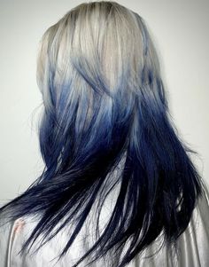 Blonde And Blue Hair, Hair Streaks, Hair Inspiration Short, Dye My Hair, Hair Inspiration Color