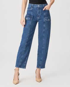 Denim Everyday Dark Wash Comfort Stretch Super Soft Inseam: 28" Pant Drawing, Boyfriend Cut, Soft Jeans, Breaking In, Stylish Pants, Cargo Pant, Paige Denim, Cargo Jeans, Johnny Was