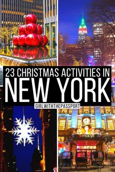 23 Best Things to do This Christmas in NYC + Secret Local Tips Things To Do In Christmas, Xmas In New York, Things To Do During Christmas, Nyc Tips, New York Bucket List