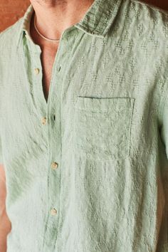 Relaxed button downs that kick things up a notch. Who Cares, Button Downs