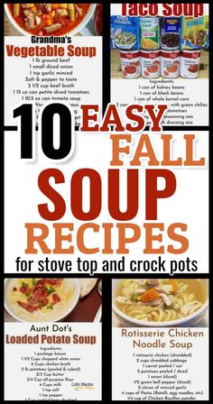 10 easy soup recipes for slow cookers and crock pots