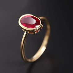 Ruby Gemstone Ring, July Birthstone Ring,14K Gold Plated Ring, Promise Ring, Dainty Ring, Ruby Ring, Birthstone Ring, Gift For Her. Manufacture Country : India * Customization always available for Ring size, metal selection and any type of center stones changes, etc.... * If you want to make your own idea of Jewelry we can do it. Material : 925 Sterling Silver Main Stone :  Ruby Secondary Gemstone : Gemstone Color : Red  Gemstone Shape : As Seen In A Picture Ring Size : All Size Available * Ship Ruby Ring Designs, Stone Ring Design, Silver Ruby Ring, July Birthstone Ring, Natural Ruby Ring, Ruby Rings, Ruby Wedding, Designer Rings, Zierlicher Ring