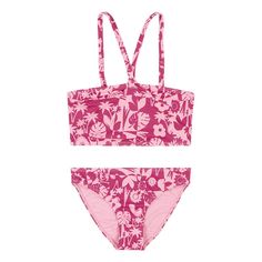 She'll love splashing around in this Slice Of Paradise Swimsuit Set from Roxy. She'll love splashing around in this Slice Of Paradise Swimsuit Set from Roxy. FEATURES 2-piece set includes: swimsuit top & bottoms Squareneck Gusset lining Smooth & stretchy construction Regular fitFABRIC & CARE Polyester, elastane Machine wash Imported Size: 7. Color: Wild Aster. Gender: female. Age Group: kids. Roxy Girls, Swimsuit Set, Swimsuit Tops, Roxy, Fabric Care, Gender Female, 2 Piece, Size 16, Age Group