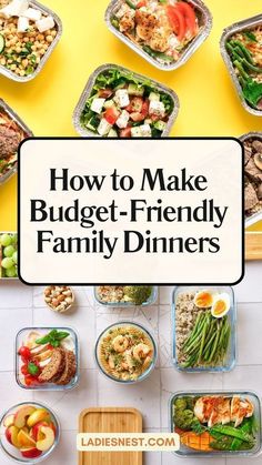 how to make a budget - friendly family dinner with the help of an expert chef