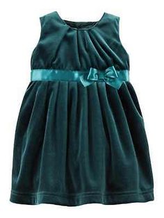 Infant sizes. 100% polyester. Holiday Party Dresses Christmas, Velvet Christmas Dress, Holiday Formal Dresses, Girls Velvet Dress, Christmas Dress Baby, Navy Lace Dress, Green Velvet Dress, Velour Dress